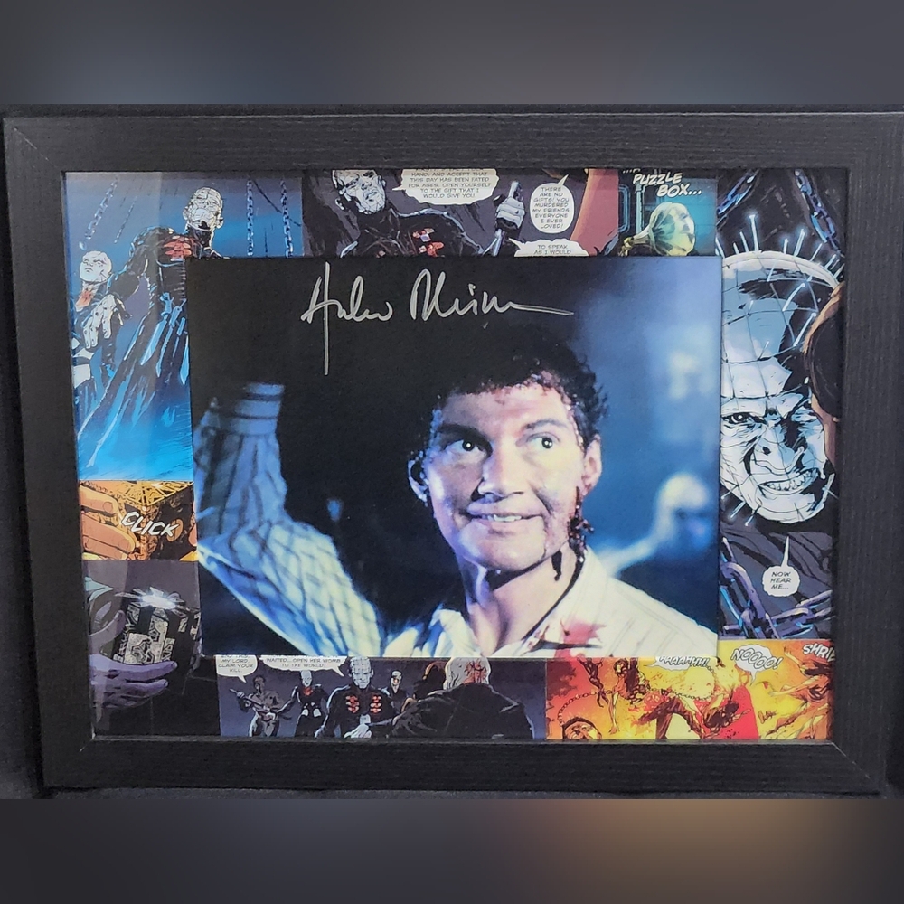 Andrew Robinson - Hellraiser Custom Matted & Framed Signed/Autograph Photo